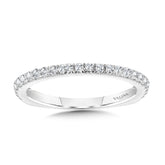 Straight Diamond Wedding Band